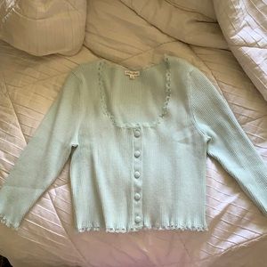 For Love and Lemons Jolie cardigan, size XL